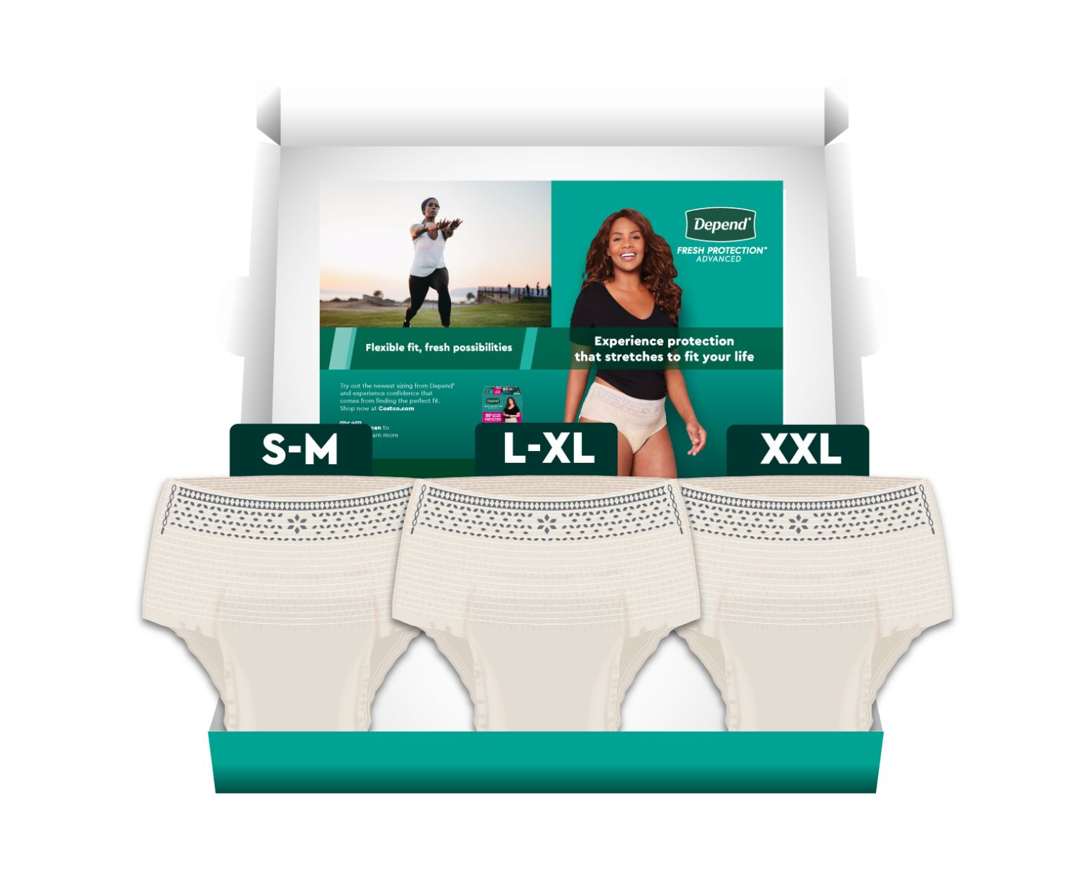 Protection advanced women sample kit