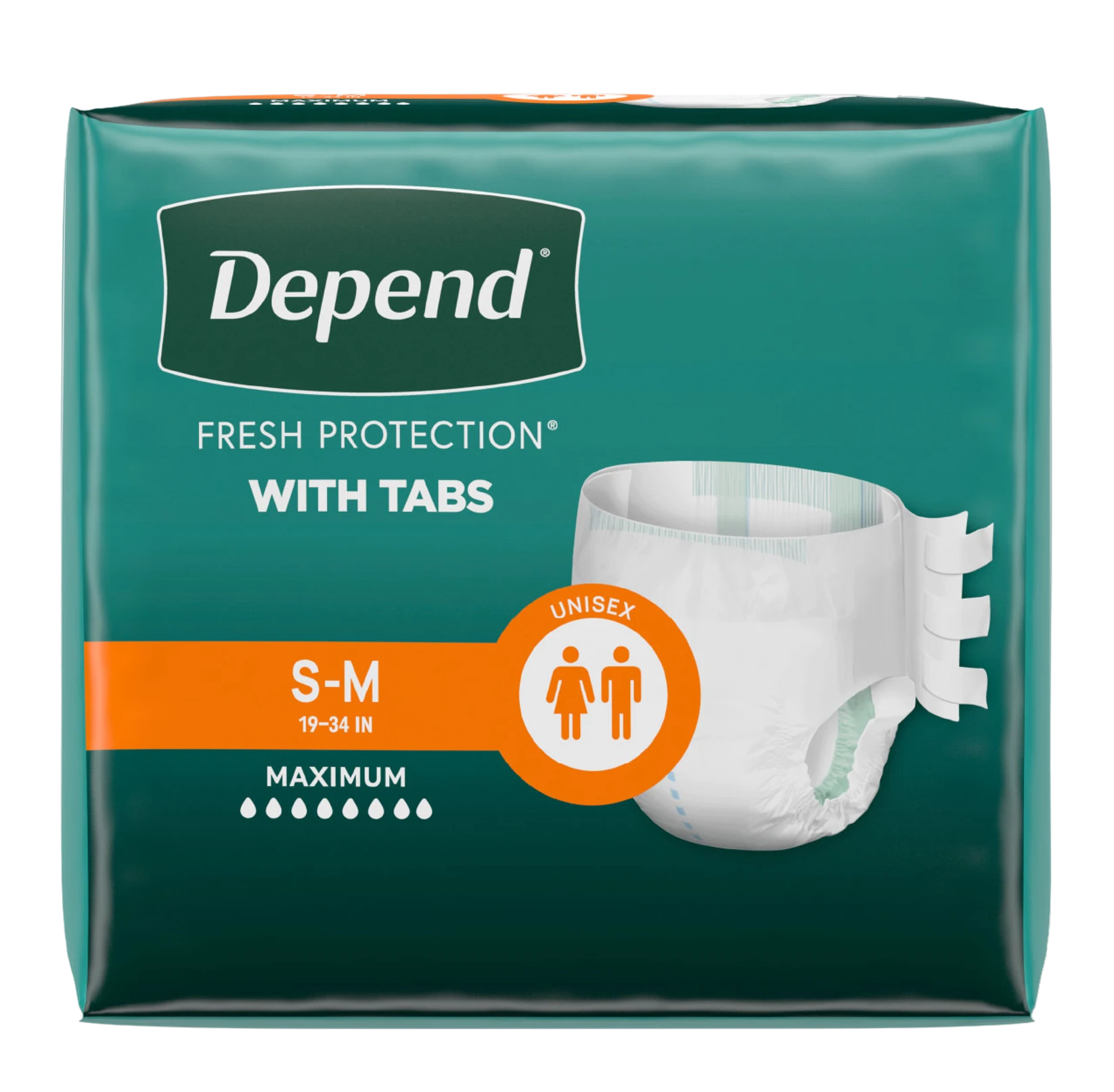 Depend Unisex Briefs