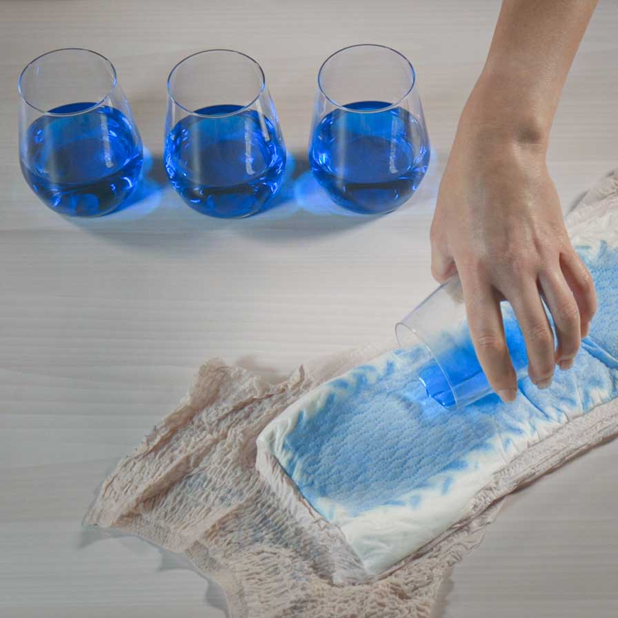Depend® Incontinence  Night Defense® Underwear for Women Feature: Locks away wetness and neutralizes urine odor instantly